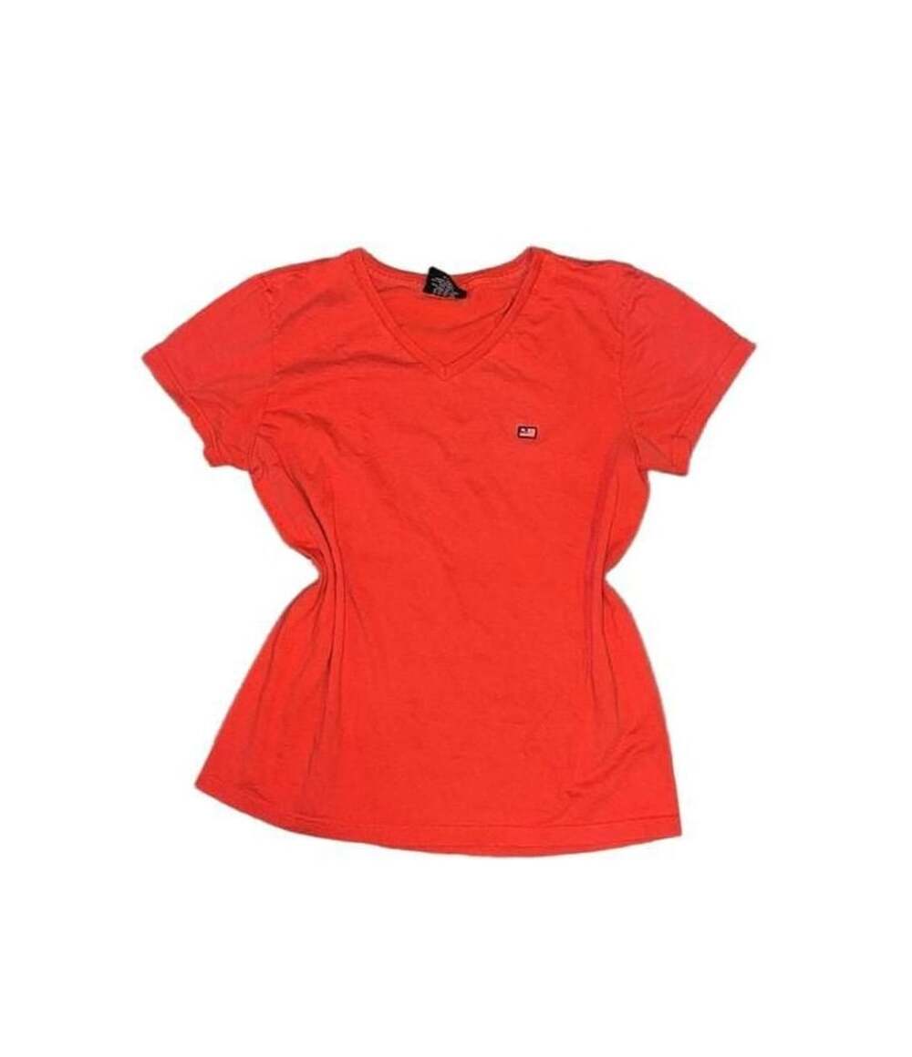 Polo Jeans Co. Ralph Lauren Red V-Neck Short Sleeve T-Shirt